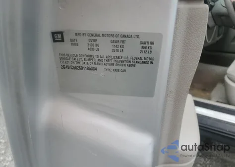 2009 Buick Lacrosse Cx z USA, uszkodzony, nr VIN 2G4WC582691185334